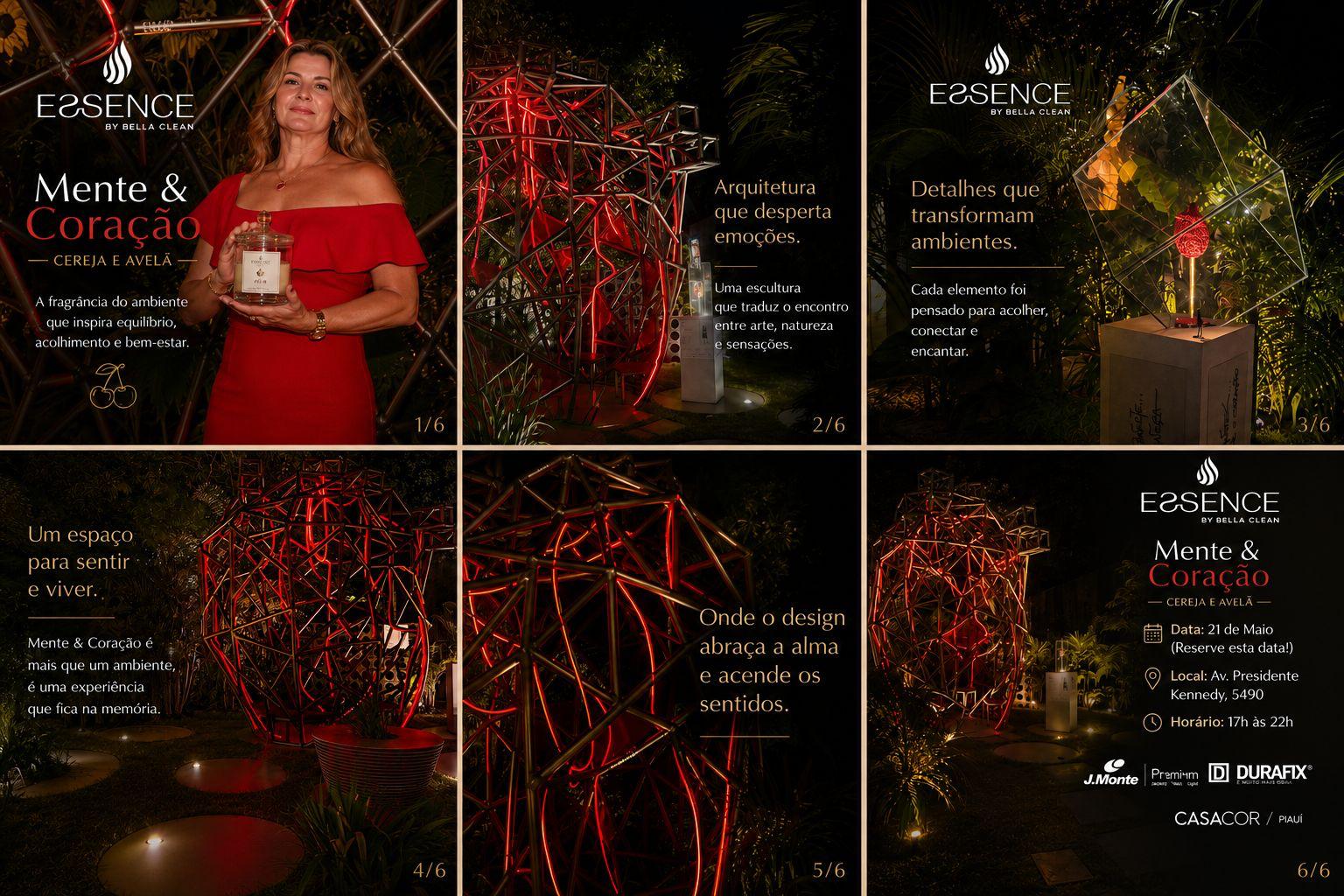 Coleção Mente & Coração — Essence na CASACOR Piauí 2026
